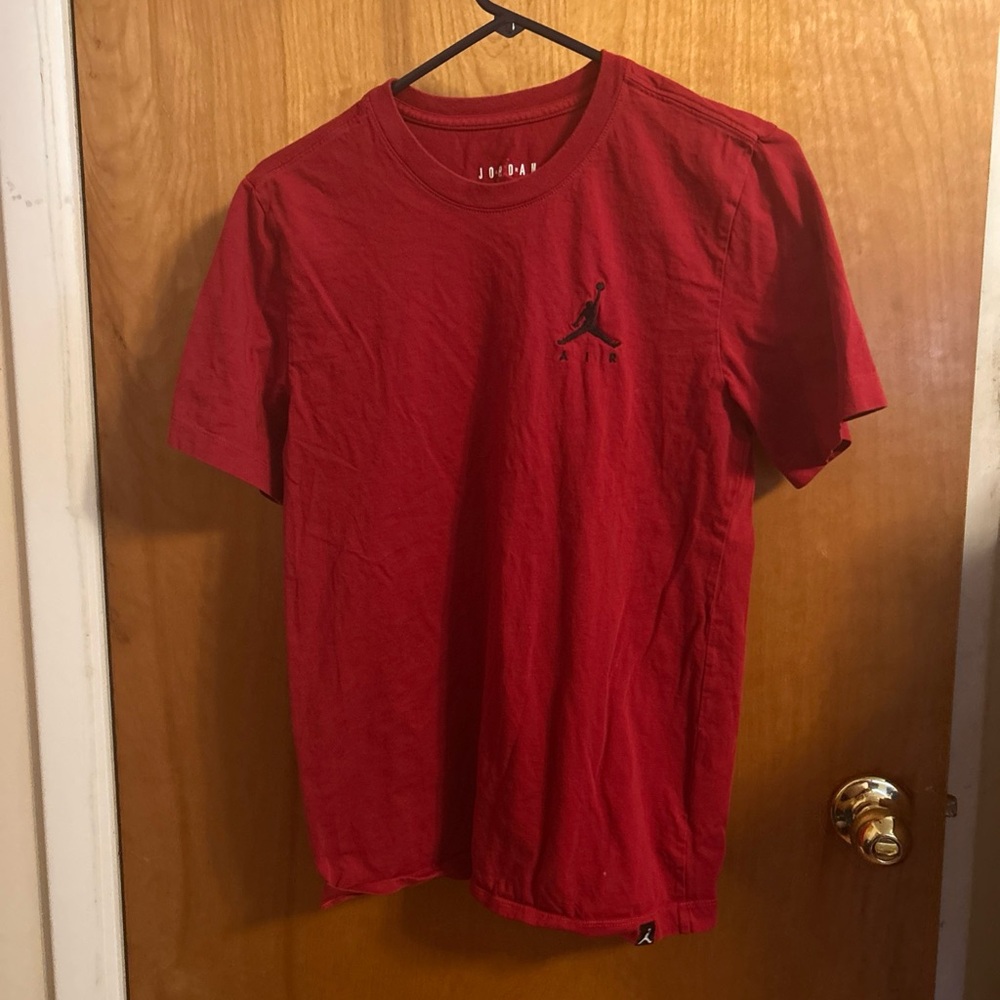 Jordan Red Short Sleeve Men's Tee